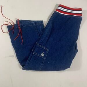 Vintage 90s navy blue cargo moa collection